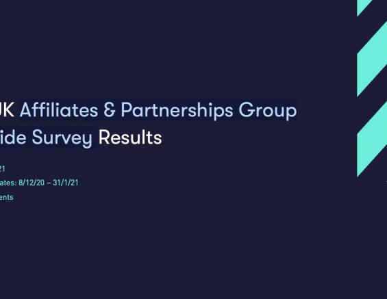 IAB UK Affiliates & Partnerships Group Buyside Survey:  Partnerships Recognised as Powerful Alternative to Primary Sales and Marketing Channels